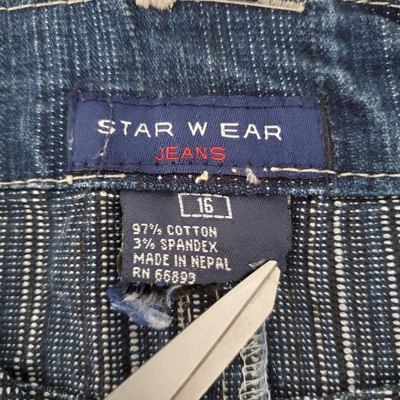 Starwear Jeans Skirts Denim Skirt Starwear Jeans Nepal Size 6 Dark